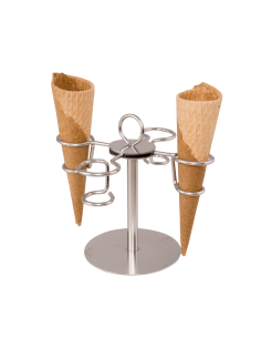 Servicono redondo inox 4 servicios