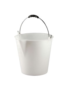 Cubo de plástico asa