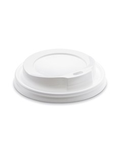Tapa para café color blanco